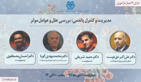 مدیریت و کنترل پاندمی (بررسی علل و عوامل موثر)